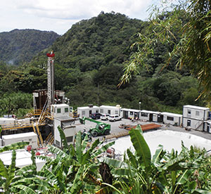 Dominica's geothermal drilling