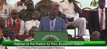 post Hurricane Maria Independence Day Address by Hon PM Skerrit 3rd November 2017