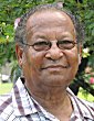 Ken Tyson, retired building inspector, shows property