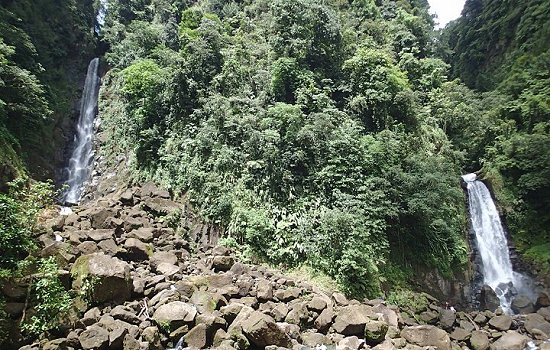 Trafalgar Falls, Roseau Valley, Dominica