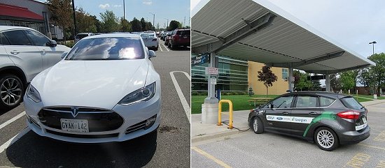 Tesla electric car + Ford hybrid
