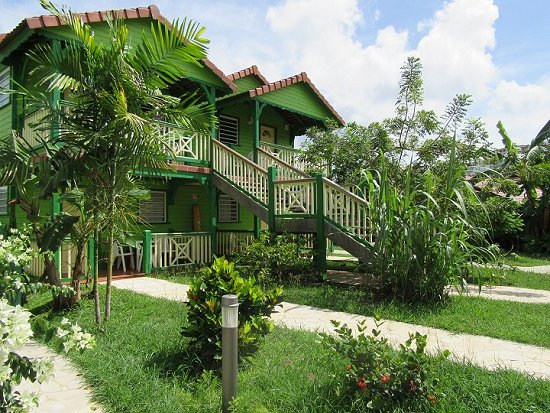 our top deck cottage at Bambou