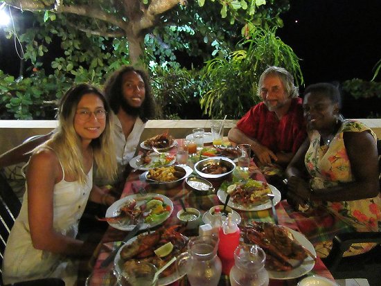 dinner at Sunset Bay